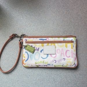 Coach wristlet